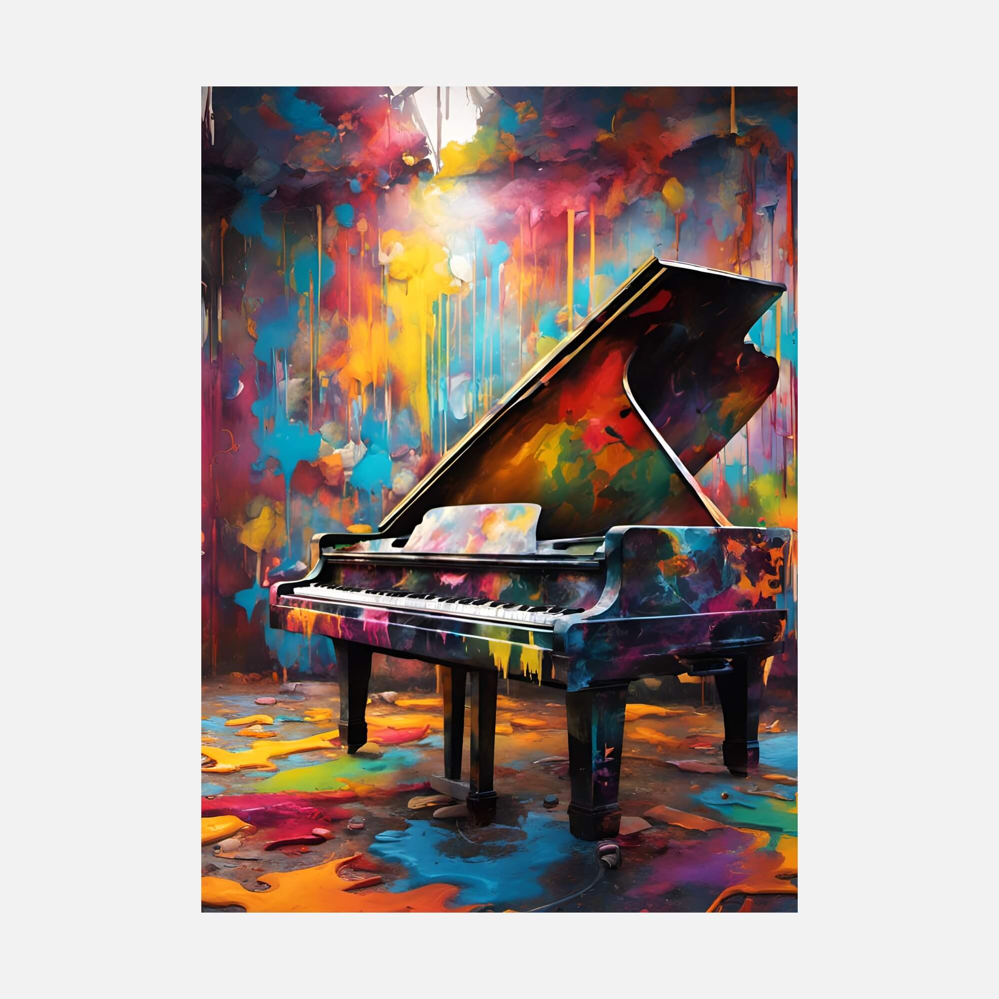 Piano - Art Print